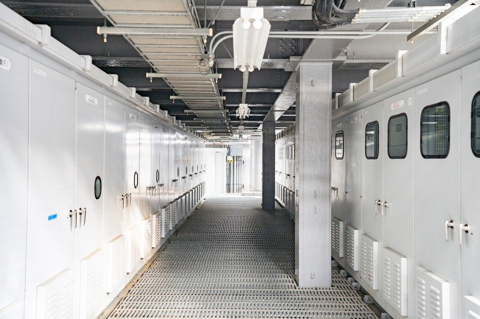 事業所内電気設備の更新 施工写真